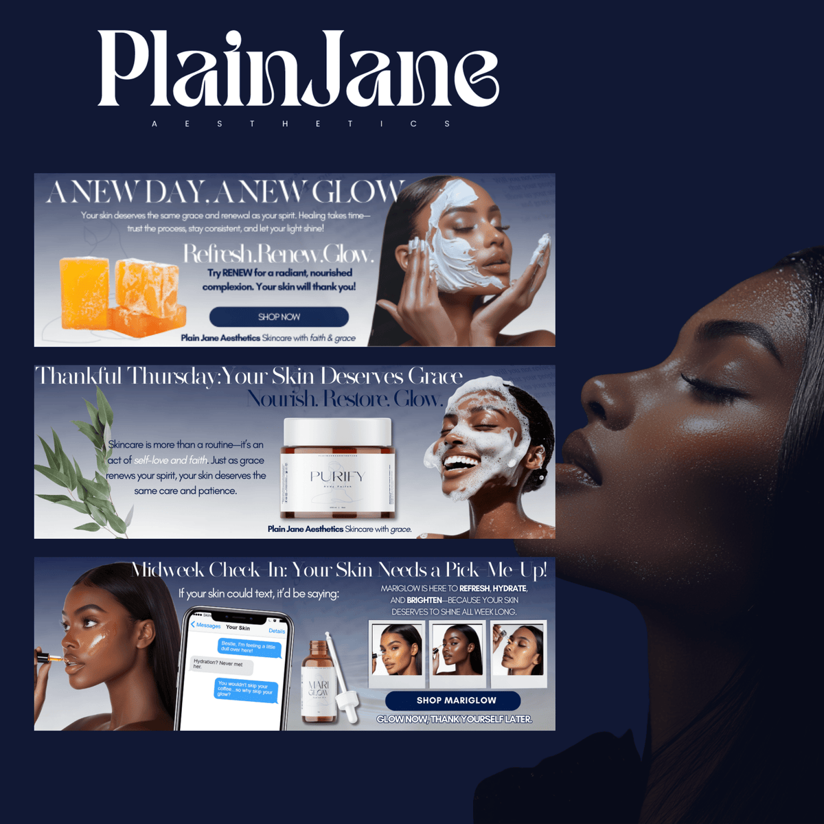 Website Banners (Pack of 3)
