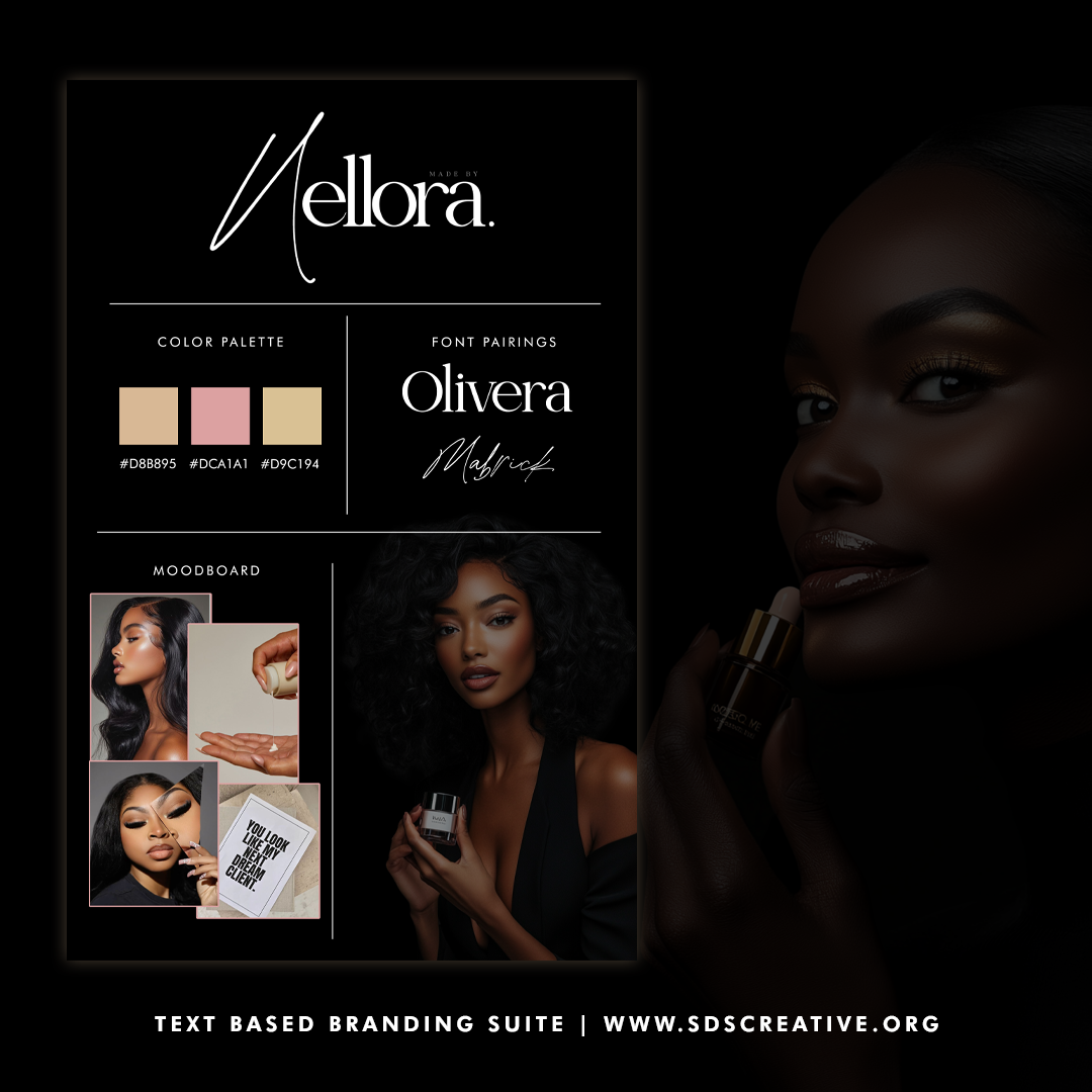 Text Based Brand Identity Suite